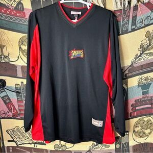 Mitchell & Ness Philadelphia 76’ers Hardwood Classics NBA Warm Up Shirt Size 2XL